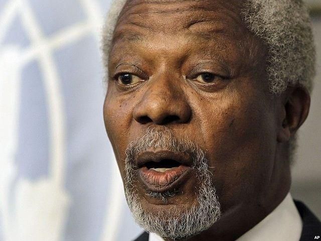 Аннан призывает создать переходное правительство в Сирии
