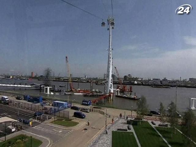 В Лондоне открылся первый фуникулер через Темзу В Лондоне открылся первый фуникулер через Темзу