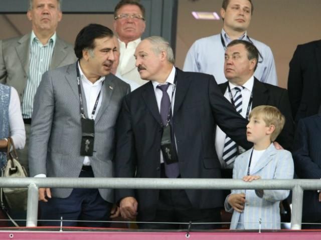 Лукашенко и Саакашвили не пустили в одну ложу к Януковичу и евролидерам Лукашенко и Саакашвили не пустили в одну ложу к Януковичу и евролидерам