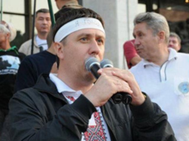 Акция под Украинским домом продолжается. Голодают уже 11 депутатов Акция под Украинским домом продолжается. Голодают уже 11 депутатов