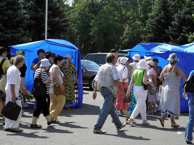 В Крыму прошли акции "за" и "против" "языкового" ​​закона