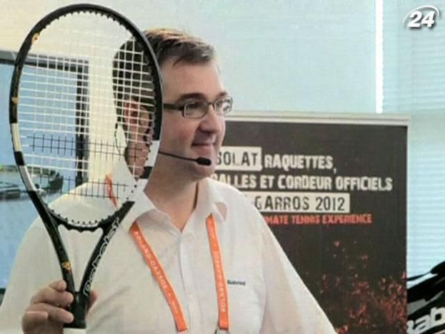 Французька компанія Babolat розробила першу у світі інтерактивну тенісну ракетку