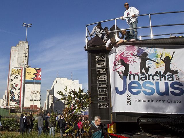 "Марш во имя Иисуса" в Бразилии (ФОТО)