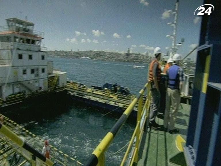 В Турции продолжается строительство железнодорожного тоннеля на дне Босфора В Турции продолжается строительство железнодорожного тоннеля на дне Босфора