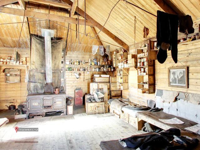 Google показал Южный полюс и хижину Скотта Google показал Южный полюс и хижину Скотта