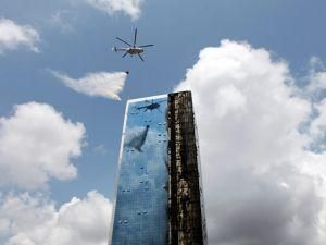 Пожар в стамбульском небоскребе успешно потушен Пожар в стамбульском небоскребе успешно потушен