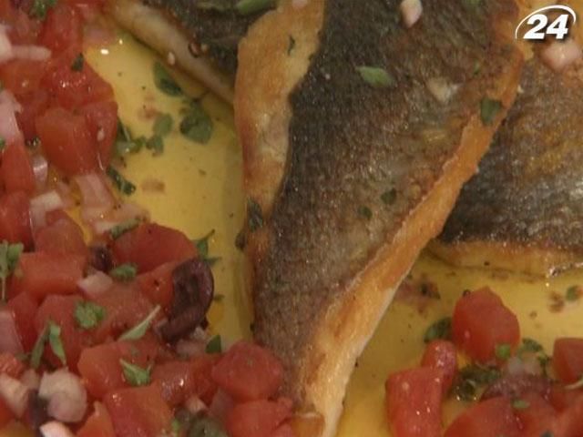 Рецепт средиземноморской рыбы от Международного кулинарного центра