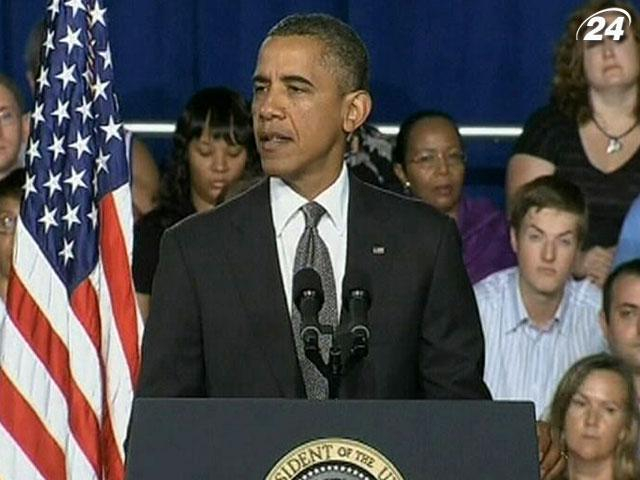 Через стрілянину в кінотеатрі Обама призупинив передвиборчу кампанію