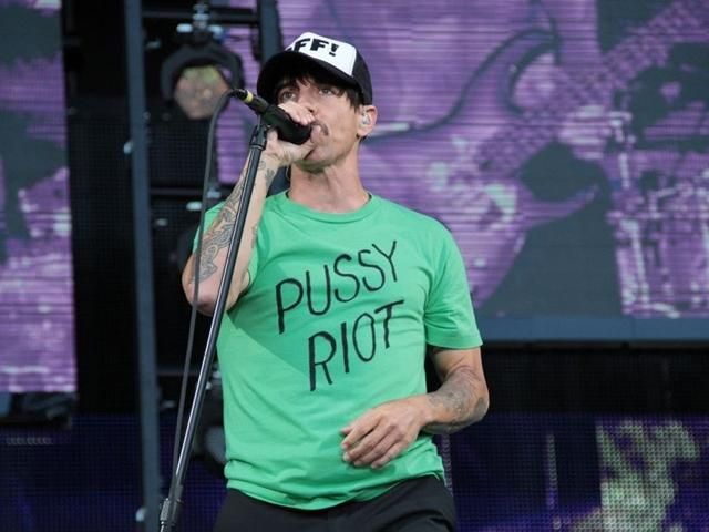 Вокаліст Red Hot Chili Peppers виступав у майці Pussy Riot