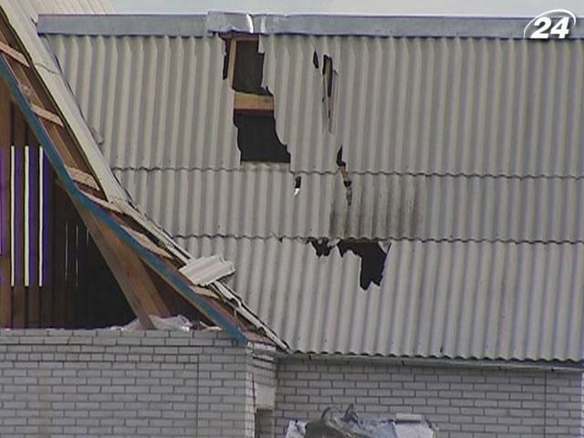 Ураган повредил крыши около 1100 домов на Черкасщине