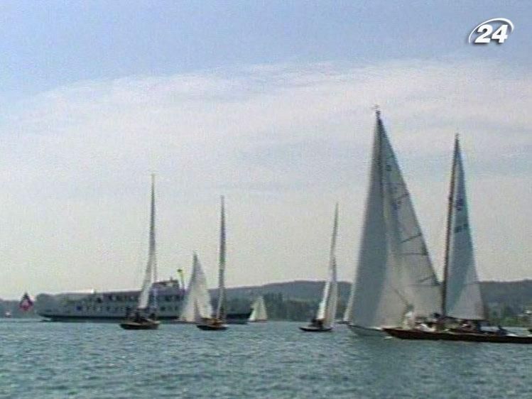 В Альпах начался фестиваль парусников В Альпах начался фестиваль парусников