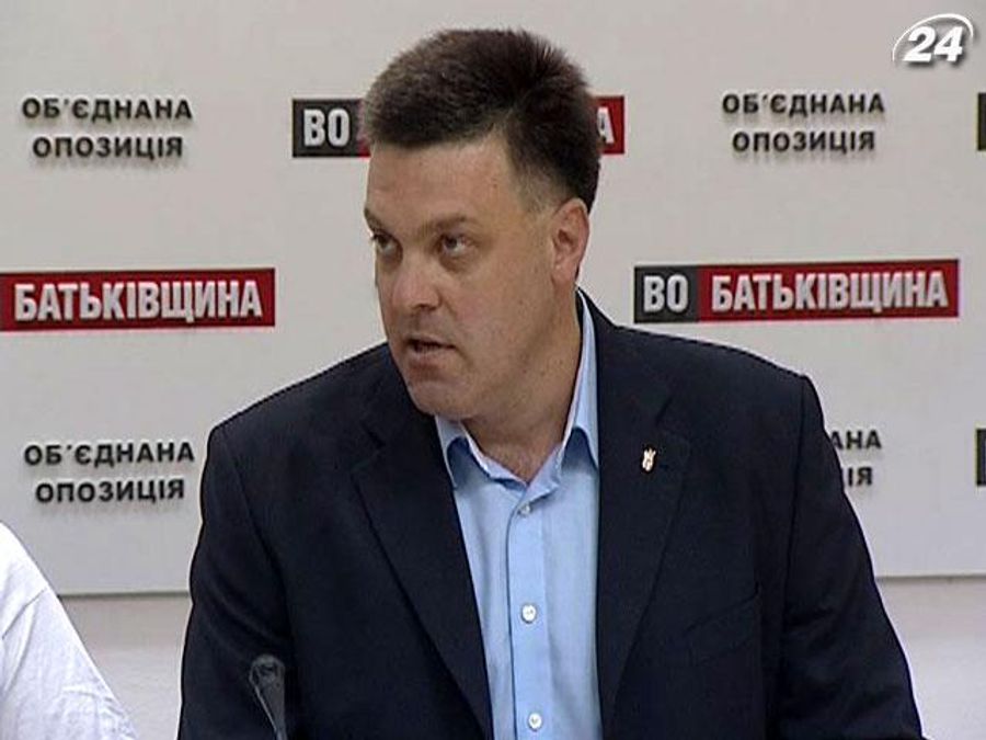 Тягнибок: 190 округів віддали "Батьківщині", 35 - "Свободі" Тягнибок: 190 округів віддали "Батьківщині", 35 - "Свободі"