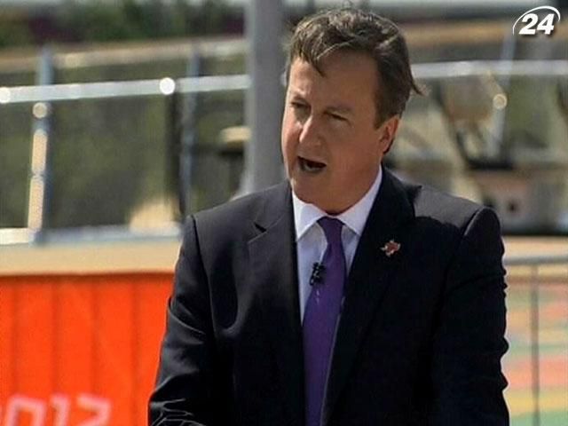 Девід Кемерон обіцяє безпечну Олімпіаду Девід Кемерон обіцяє безпечну Олімпіаду