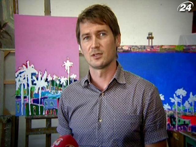 Художник Михайло Деяк шокує світ "вибухом" кольорів Художник Михайло Деяк шокує світ "вибухом" кольорів