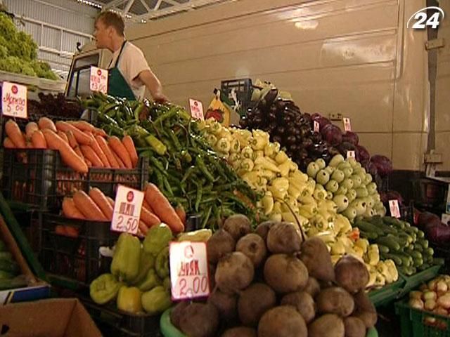 В Украине продолжается удешевление плодоовощной продукции