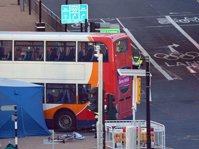 Олімпійський автобус насмерть збив велосипедиста