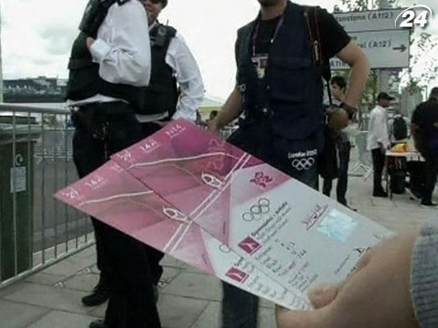 У Лондоні продовжують незаконно торгувати квитками на Олімпіаду