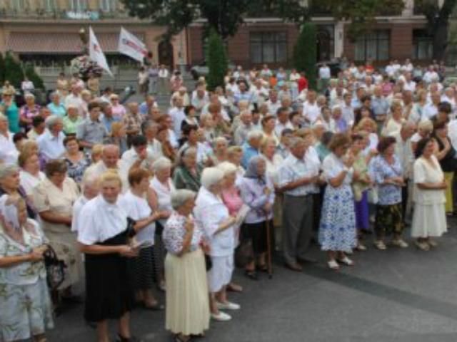 У Львові провели молебень на захист мови