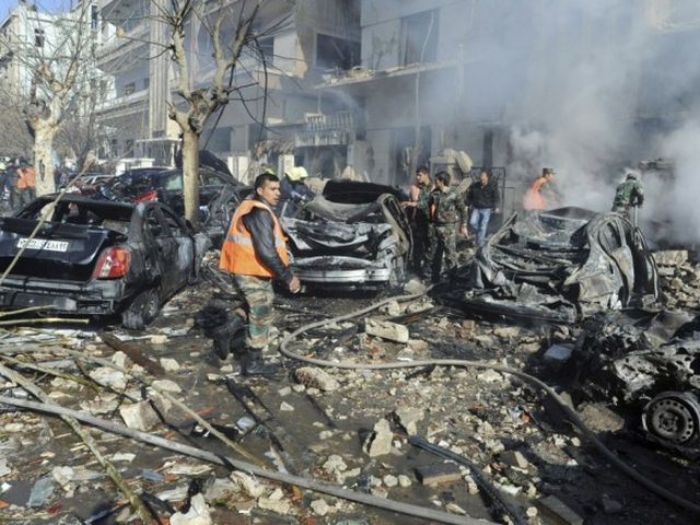 В здании сирийского телевидения прогремел взрыв: есть жертвы