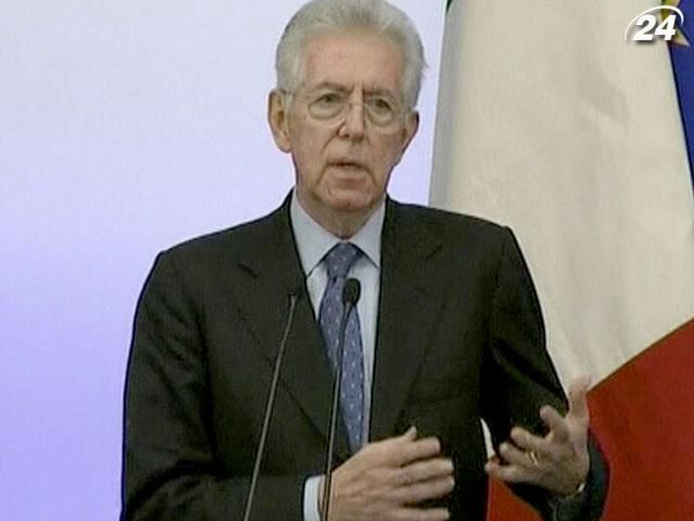 Монти: Разногласия по преодолению кризиса угрожают ЕС Монти: Разногласия по преодолению кризиса угрожают ЕС