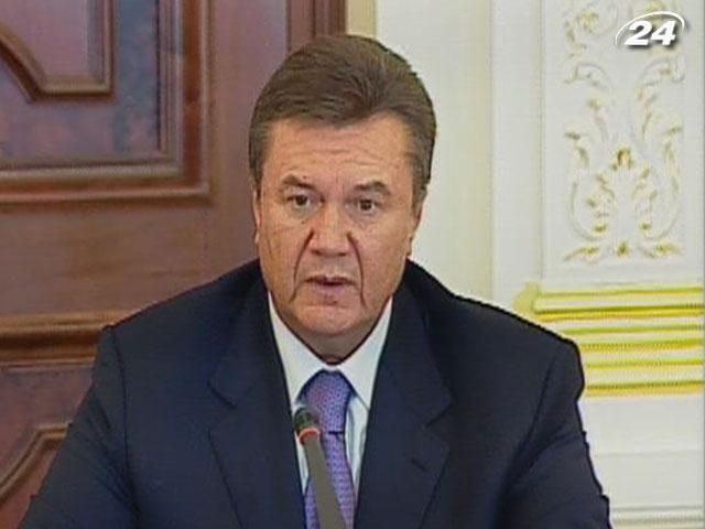 Янукович погодився, що мовний закон розколює суспільство