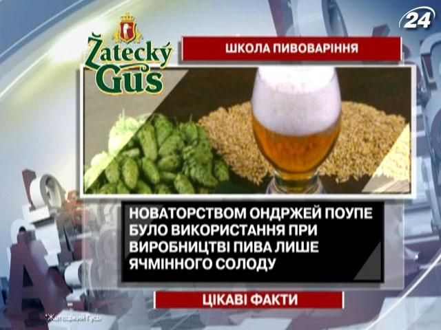 Цікаві факти про першу школу пивоваріння у Чехії