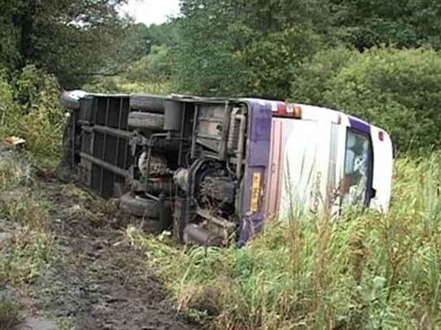 ДТП в Запорожье: В аварию попали 39 россиян ДТП в Запорожье: В аварию попали 39 россиян