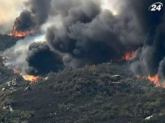 В США свирепствуют более 80 лесных пожаров В США свирепствуют более 80 лесных пожаров