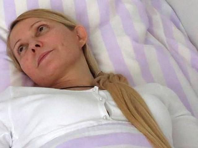 Лікар: Тимошенко не тягає штангу