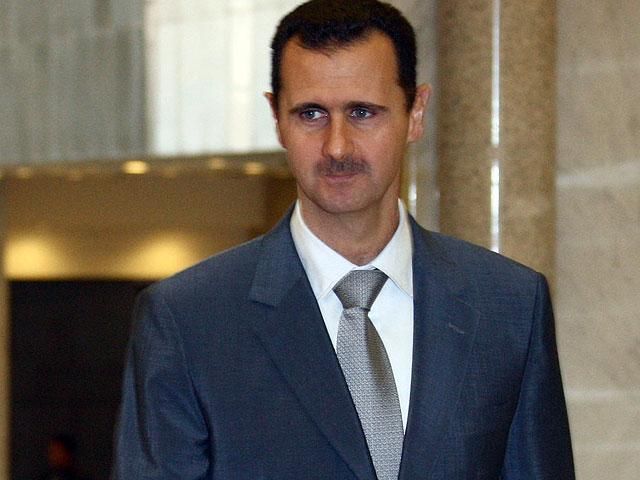 Асад впервые за месяц появился на телевидении