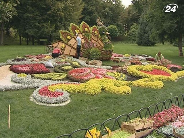 У столичному парку висадили 300 тисяч квітів