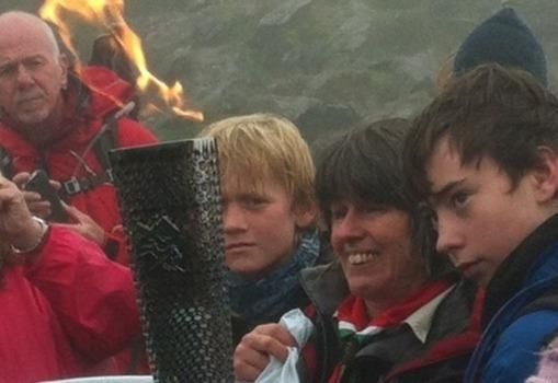 Вогонь Паралімпіади запалав на головних вершинах Британії Вогонь Паралімпіади запалав на головних вершинах Британії