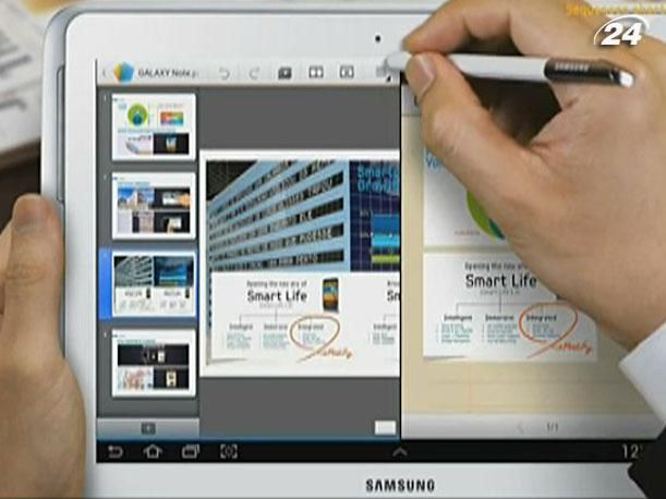 Samsung Galaxy Note 10.1 дозволяє самостійно створювати контент
