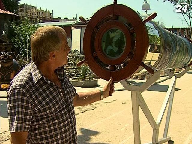 В Севастополе установили самый большой в Украине калейдоскоп