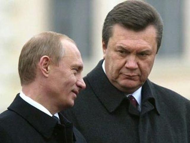 Янукович Путину: Мы бы хотели изменить позиции по газовой тематике