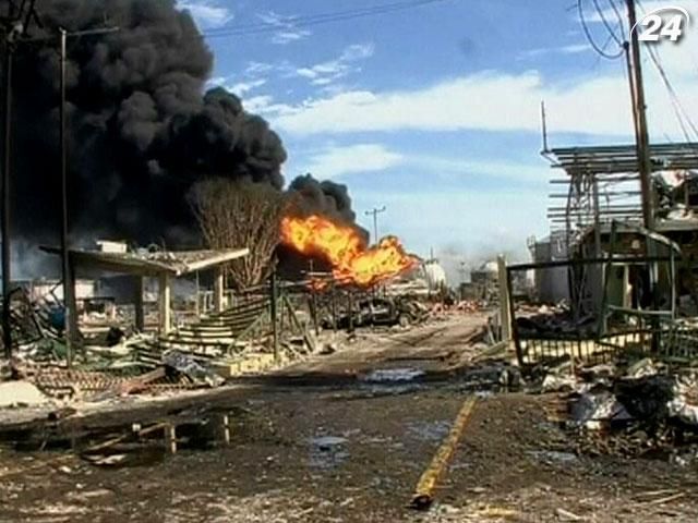 Кількість жертв пожежі на НПЗ Венесуели досягла 48 осіб Кількість жертв пожежі на НПЗ Венесуели досягла 48 осіб