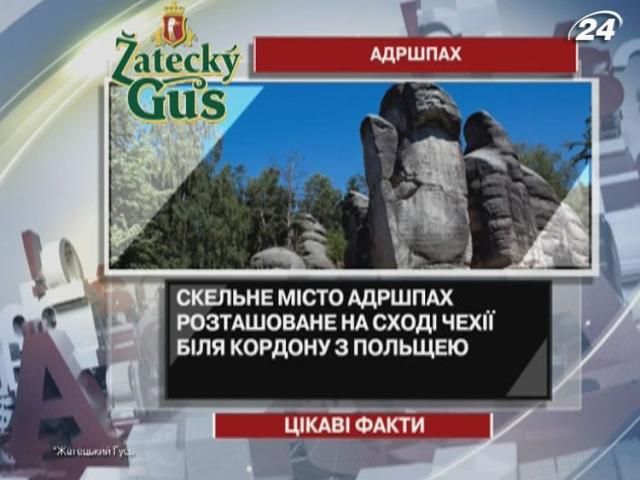 Цікаві факти про скельне місто в Чехії