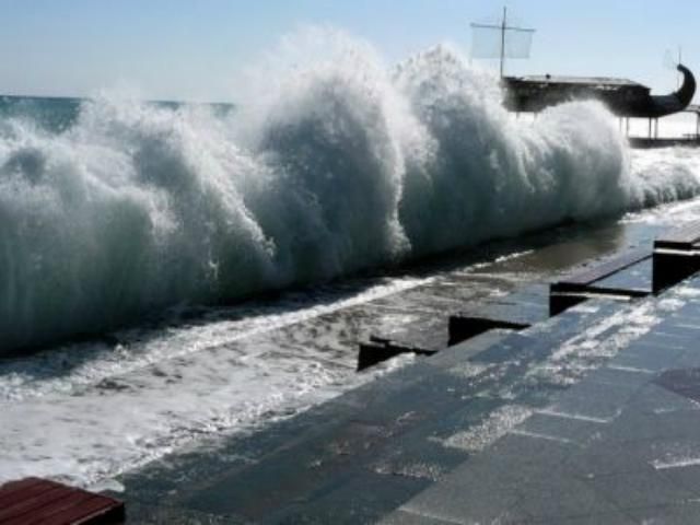 Сьогодні у Криму оголосили штормове попередження