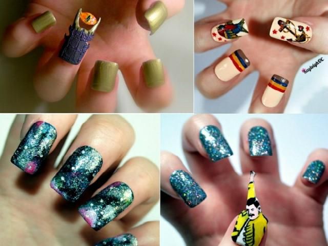 На нігтях молодої дизайнерки Фредді Мерк'юрі та Мері Поппінс На нігтях молодої дизайнерки Фредді Мерк'юрі та Мері Поппінс