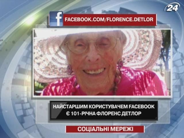 Найстаршому користувачеві Facebook - 101 рік