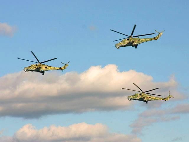 Повстанці у Сирії знищили 10 вертольотів