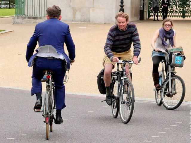 Жители Лондона предпочитают велосипеды (Фото)