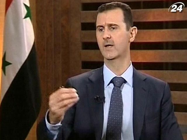 Асад: Для перемоги над сирійськими повстанцями потрібен час