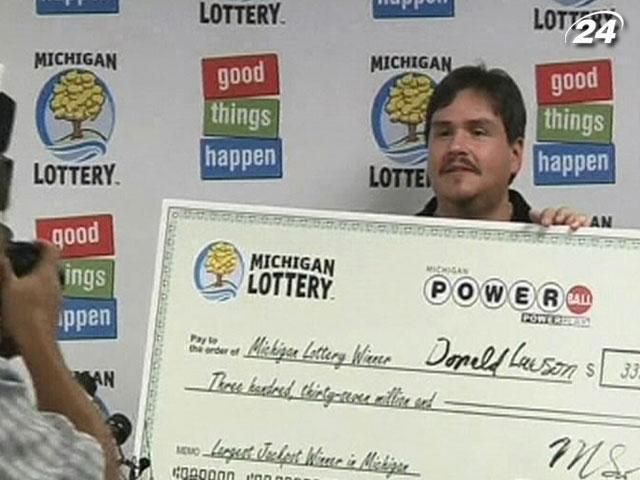 Американец выиграл в лотерею 337 миллионов долларов