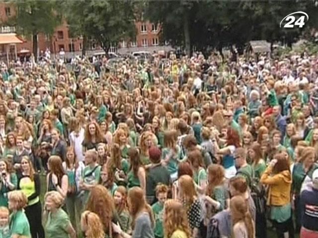 В Нидерландах прошел фестиваль рыжих