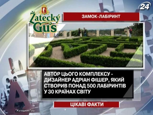Интересные факты о замке с лабиринтами близ Праги
