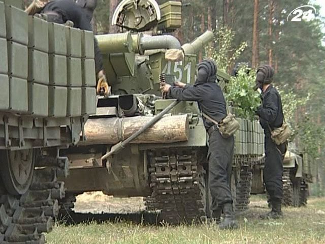 На Чернігівщині проходить змагання найкращих танкових взводів