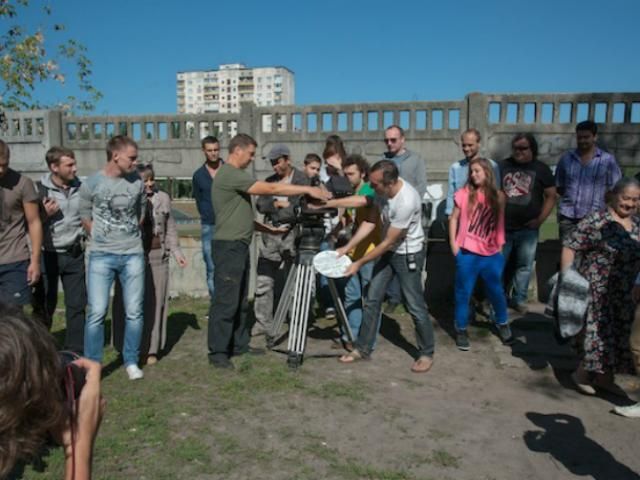 В Киеве начались съемки украинского триллера "Зеленая кофта" В Киеве начались съемки украинского триллера "Зеленая кофта"