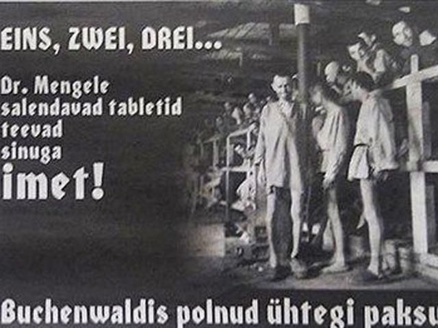 В Естонії таблетки для схуднення рекламують в'язні Бухенвальду В Естонії таблетки для схуднення рекламують в'язні Бухенвальду