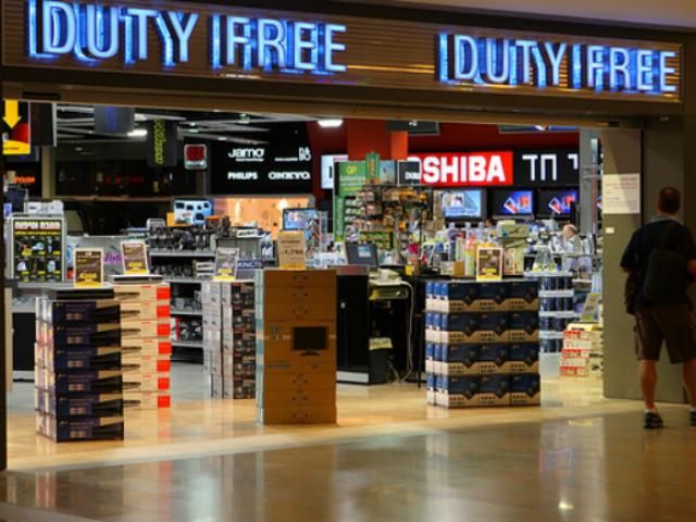 Duty free знову працюють